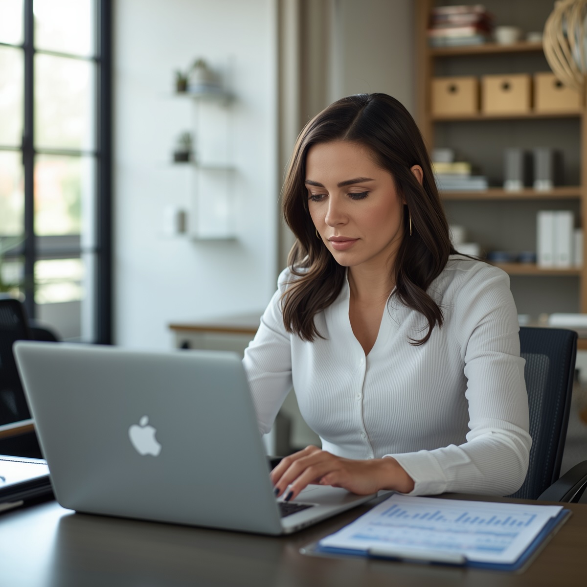 Licensed appraiser measuring and assessing a Connecticut home